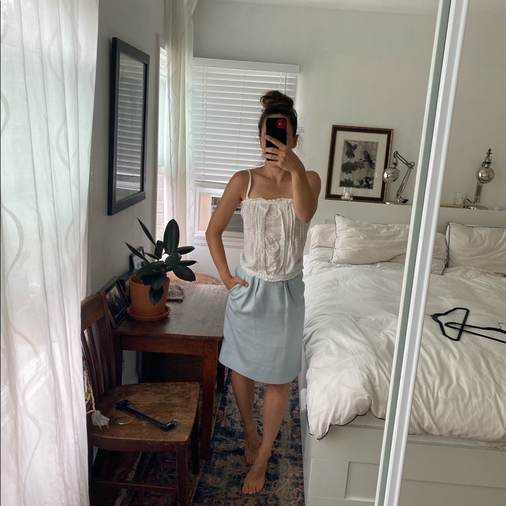 Vintage YSL pencil skirt- size 38 waist (FR)